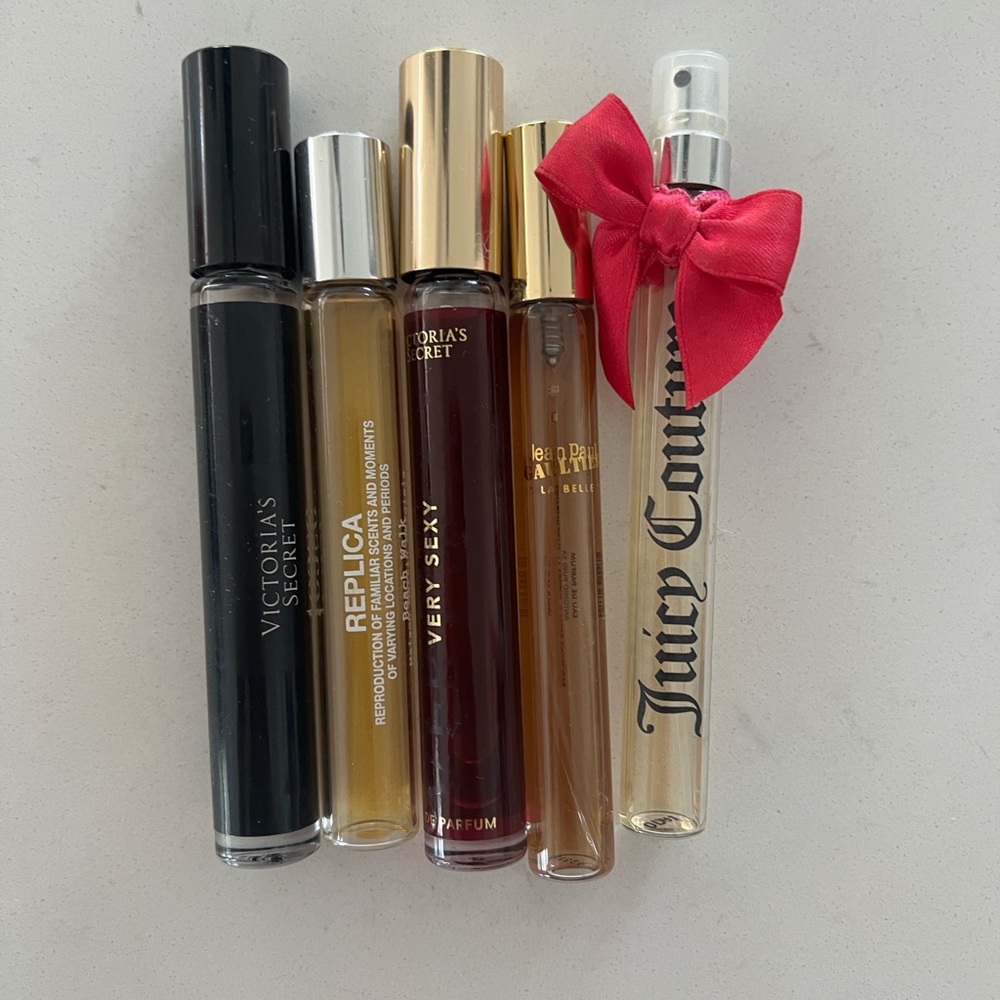 Variety travel perfumes